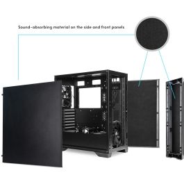 Chieftec GA-01B-Q-OP Midi Tower PC EATX ATX – USB 3.2 Gen 1/Gen 2, 2x USB-A, 1x USB-C, Filtro Anti-Polvo, SPCC