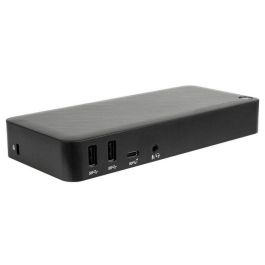 Targus DOCK430EUZ Base de Conexión USB-C para Portátiles Replicador Puertos 85W PD Video 4K Dual DisplayPort HDMI Gigabit Ethernet Negro