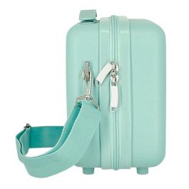 JOUMMA BAGS Neceser Rígido ABS Princesas Disney 29cm con Bandolera y Adaptable a Maleta