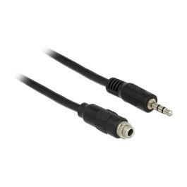 DeLOCK Cable de Extensión de Audio Stereo 2x3.5mm, 3.5mm Macho a 3.5mm Hembra, 1 Metro, Negro Precio: 21.49999995. SKU: B1EGF76D2E