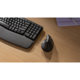 Logitech Ratón Vertical Lift Inalámbrico Ergonómico 4000 DPI Grafito para Manos Pequeñas/Medianas 6 Botones Precio: 57.49999981. SKU: S7816497
