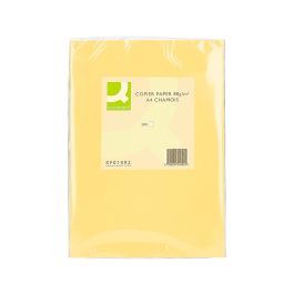 Papel Color Q-Connect Din A4 80 gr Champagne Paquete De 500 Hojas