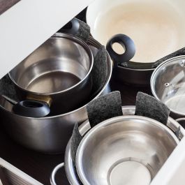 Privilege Separadores Sarten 3 Piezas 38 cm x 1.5 cm x 40 cm