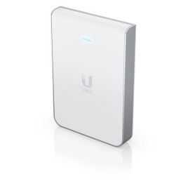 Ubiquiti Punto de Acceso Inalámbrico U6 In-Wall WiFi 6 Dual-Band 2.4/5 GHz 5.3 Gbps con 5 Puertos Ethernet PoE Integrado