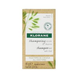 Klorane Champú Sólido Leche Avena BIO 2 en 1 Desenredante & Hidratante. Parafarmacia, Todo Tipo Cabello, Sin Sulfatos, Vegano, 80g Precio: 9.68999944. SKU: B1B6LGWNJZ