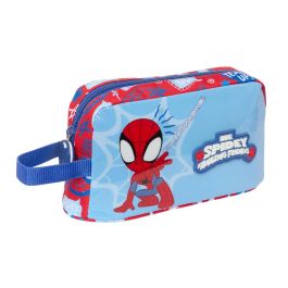 Portameriendas Térmico Spider-Man Rescue Azul Rojo 21,5 x 12 x 6,5 cm