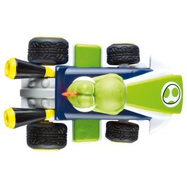 CARRERA RC Coche Radiocontrol Yoshi Mario Kart Escala 1:50 Velocidad 5 km/h +6 años