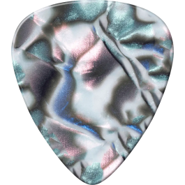 DUNLOP Púas Genuine Celluloid Abalón - Medium - Pack 12