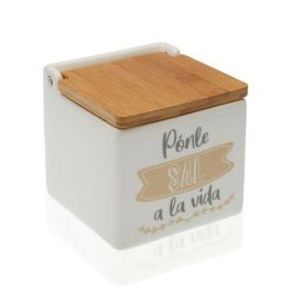 Salero con Tapa Versa S3404267 Cerámica Bambú (10,5 x 11 x 11 cm) Precio: 6.99283684. SKU: B126HDWFYH
