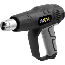Fartools Pistola de aire caliente HG 2000W 60-600°C 115354 con 4 puntas, llave y raspador Precio: 47.49999958. SKU: B16N52TYHV
