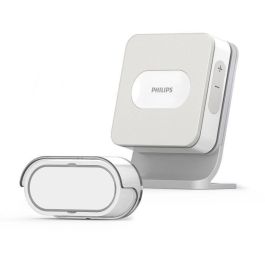 Timbre inalámbrico Philips - Welcome Bell 300 Basic - Alcance de 300 m - 4 tonos de llamada de alta calidad