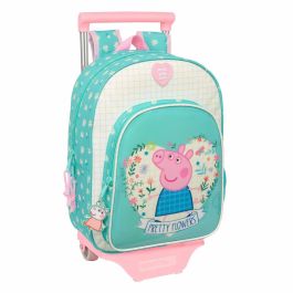 Mochila Escolar con Ruedas Peppa Pig Pretty flowers Amarillo Menta 26 x 11 x 67 cm 26 x 34 x 11 cm Precio: 24.50000014. SKU: B1JCCSZMZ7
