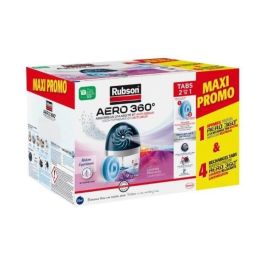 Absorbedor de humedad - RUBSON - MAXI PROMO - 4 recambios Lavanda + 1 aparato Aero 360° 20 m² Precio: 60.5. SKU: B1BVM43JH4