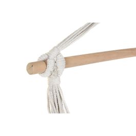 DKD Home Decor Silla Colgante para Terraza y Jardín Azul y Blanco 60 x 135 x 100 cm