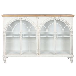 Buffet Romantico DKD Home Decor Blanco Natural 36 x 104 x 150 cm