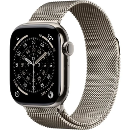 Apple Watch Series 11 GPS + Cellular 42 mm Caja Titanio Natural Correa Milanesa Natural MF8P4ZRA Precio: 919.79000025. SKU: B16TD8RDDN