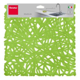 Metaltex Geometric Salvaplatos para Fregadero Colores Surtidos 32 x 32 cm