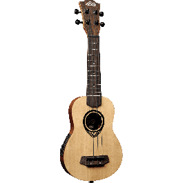 LAG Ukelele Tiki Uku Baby Soprano Electro-Acústico Slim con Tapa de Picea Maciza y Funda Incluida Precio: 209.044682. SKU: B134LZEXZG