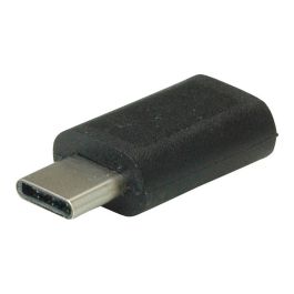 VALUE 12.99.3191 Adaptador USB C a Micro USB Macho/Hembra Negro