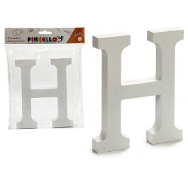 Letra H Madera Blanca 1.8x15 cm - Pincello (12 Unidades) Precio: 11.99000011. SKU: B16JCECWVB