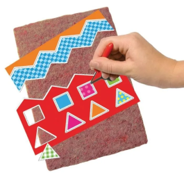 Ses Creative Aprendo a cortar, hacer mosaicos y perforar - Kit educativo para niños a partir de 3 años - Mixto