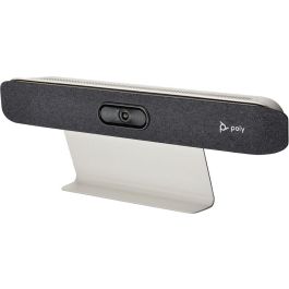 Poly Barra de Vídeo All-in-One con Cámara 4K UHD, Zoom Digital 5x, Altavoces y Micrófonos Integrados Poly Barra de Vídeo All-in-One con Cámara 4K UHD, Zoom Digital 5x, Altavoces y Micrófonos Integrados