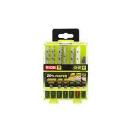 Ryobi Caja de 10 Cuchillas Sierra de Calar Inalámbricas ONE+, Madera, Metal y Mosaico Precio: 26.8899994. SKU: B1286V5F43
