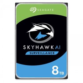 Seagate SkyHawk AI Disco Duro Vigilancia 8 TB, 3.5", SATA III, 256 MB Caché, 235 MB/s, Optimizado IA, 550 TB/año Precio: 243.49999949. SKU: S0235683