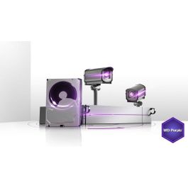 Western Digital Disco Duro Interno WD Purple 6TB 3.5" SATA 6Gb/s 5400 RPM 64MB para Videovigilancia 24/7 Hasta 64 Cámaras Western Digital Disco Duro Interno WD Purple 6TB 3.5" SATA 6Gb/s 5400 RPM 64MB para Videovigilancia 24/7 Hasta 64 Cámaras