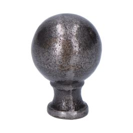 Edm Pomo bola 25mm hierro antiguo níquel mate