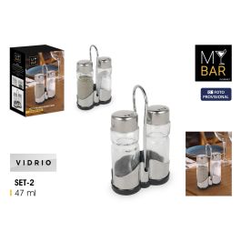 Inde Set de 2 Saleros con Soporte de Metal My Bar - 3.3x9 cm, 47 ml (24 Unidades) Inde Set de 2 Saleros con Soporte de Metal My Bar - 3.3x9 cm, 47 ml (24 Unidades) Precio: 35.50000003. SKU: B1A8TKA7PF