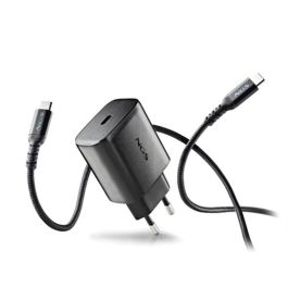 NGS BUD45W-C Cargador de Pared GaN Ultrarrápido 45W con 1xUSB Tipo-C y Cable USB-C a USB-C 1.5m PD3.0