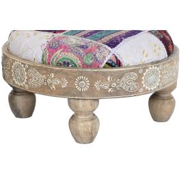 DKD Home Decor Reposapies Indio Multicolor de Mango y Poliester 40x22.8x40 cm (2 Unidades, Surtido Aleatorio) DKD Home Decor Reposapies Indio Multicolor de Mango y Poliester 40x22.8x40 cm (2 Unidades, Surtido Aleatorio)