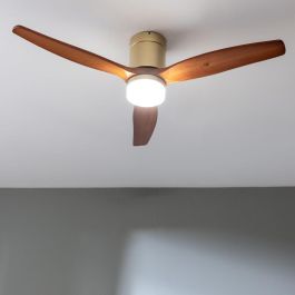 Ventilador de Techo con Luz Cecotec EnergySilence Aero 5600 20 W 40 W Dorado Madera