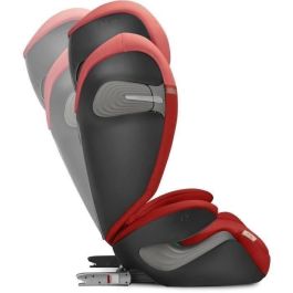 CYBEX - Silla de coche evolutiva Isofix Gr 2/3 - Solution S2 i-Fix - Rojo Hibisco