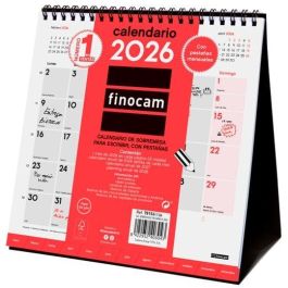 Finocam S-190x190 mm Calendario de Sobremesa 2026 con Pestañas y Espacio para Escribir, Ideal para Hogar u Oficina Precio: 4.94999989. SKU: B1F3ZCX7LG