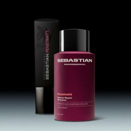 Sebastian Professionals PENETRAITT Champú Reparador Profesional - Textura Cremosa que Limpia, Nutre y Repara el Cabello Dañado - 280 ml