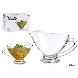 Vivalto Salsera Mediana de Vidrio Transparente 200 ml con Dimensiones 14.5x7x9 cm (Set de 36) Precio: 44.5000006. SKU: S3608586