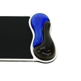Kensington Alfombrilla de Ratón Duo Gel con Reposamuñecas Adaptable de Gel y Ventilación para Manos Frescas, Negro y Azul Kensington Alfombrilla de Ratón Duo Gel con Reposamuñecas Adaptable de Gel y Ventilación para Manos Frescas, Negro y Azul