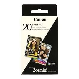 Canon ZP-2030 Papel Fotográfico Adhesivo ZINK para Canon Zoemini, 5x7.6 cm, 20 Hojas Precio: 18.69000001. SKU: S55171888