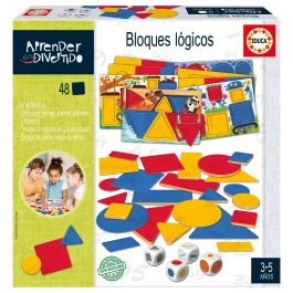 Educa 19325 Aprender Es Divertido Bloques Lógicos con 48 Figuras de Formas, Colores y Tamaños Precio: 10.99000045. SKU: B1HQGELWSE