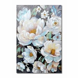 Cuadro DKD Home Decor Flores 80 x 3 x 120 cm Romántico (2 Unidades) Cuadro DKD Home Decor Flores 80 x 3 x 120 cm Romántico (2 Unidades)