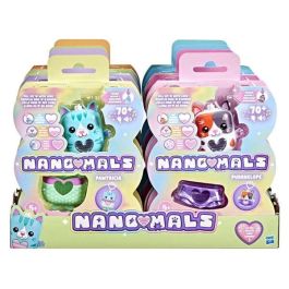 Hasbro Mascota Electrónica Interactiva Nano Mals. con 70 Sonidos y Canciones, 7 cm