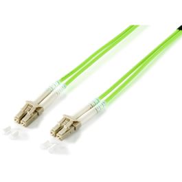 EQUIP 255711 Cable de Fibra Óptica LC/LC OM5 Multimodo 1.00m Verde LSZH