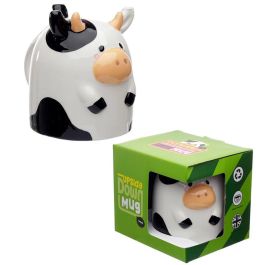 PUCKATOR Taza 3D Vaca 500ml Cerámica