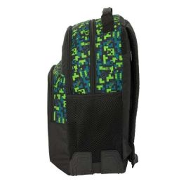 Safta Mochila Doble con Cantoneras Adaptable a Carro Minecraft TNT 420x320x150 mm Safta Mochila Doble con Cantoneras Adaptable a Carro Minecraft TNT 420x320x150 mm
