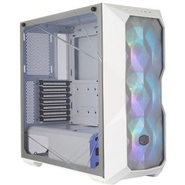 Cooler Master MasterBox TD500 Mesh White Caja PC ATX con Panel Frontal de Malla y Controlador