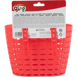 Bing CZ11169 Cesta para Bicicleta para Niños, Gráficos Exclusivos Conejito Bing, Medidas 14x12x20cm