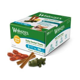 Comida húmeda Whimzees Daily Dental Treats 56 Unidades