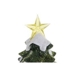 DKD Home Decor Árbol de Navidad Tradicional, 42 cm Alto, con Movimiento Musical, Luces LED y Diseño Multicolor de Resina